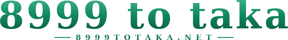 8999 to taka logo